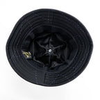 Needles × DC SHOES Bermuda Hat Butterfly Embroidered Bucket Hat Black Purple Size M