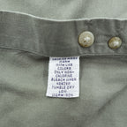 Brooks Brothers Sport Shirt Button-Down Long Sleeve Cotton Made in Hong Kong M Olive