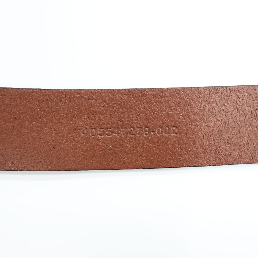 POLO RALPH LAUREN Pony Logo Plaque Brown Leather Belt Size 32/80 Made in Guatemala
