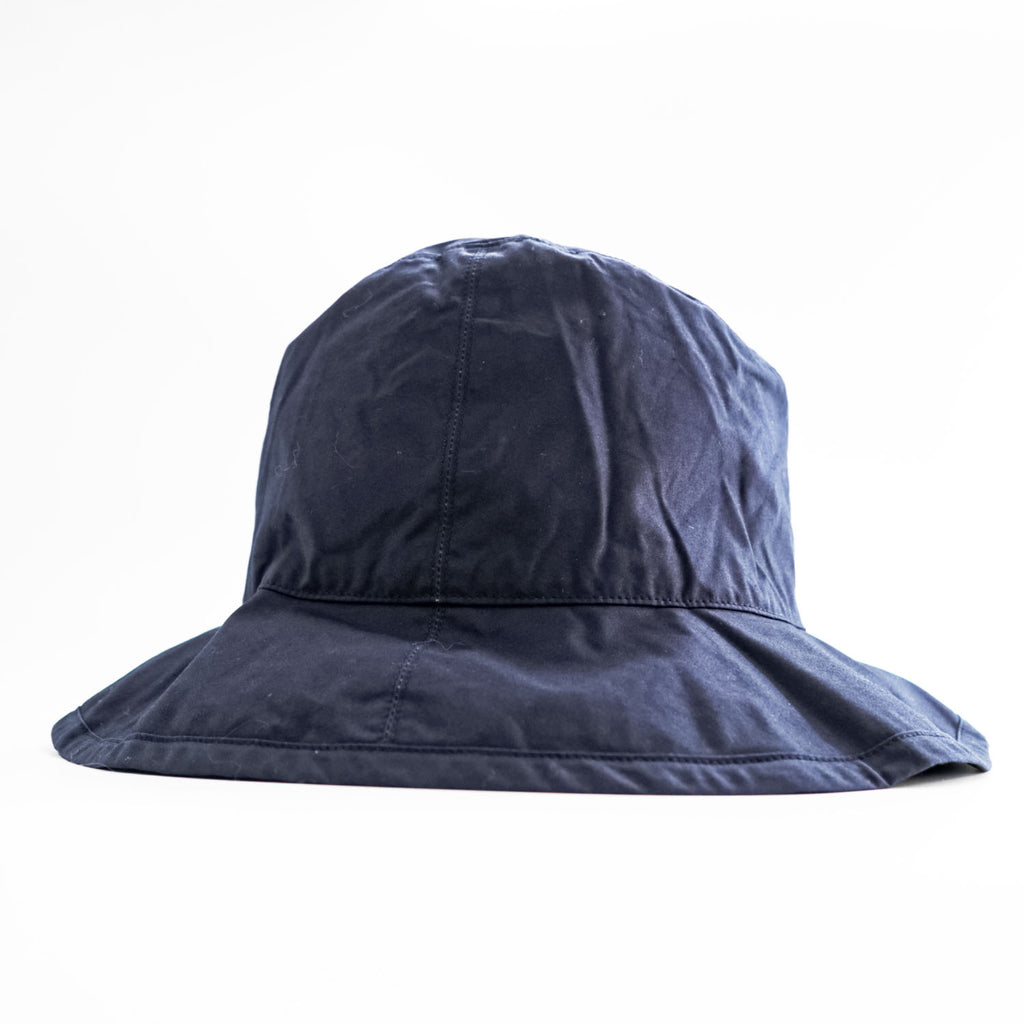 KIJIMA TAKAYUKI E-003A Cotton Wide Brim Hat Navy Size 3 Made in Japan
