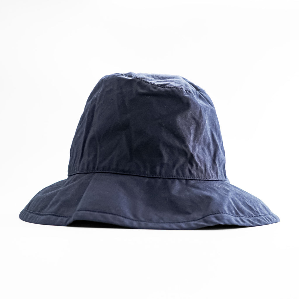 KIJIMA TAKAYUKI E-003A Cotton Wide Brim Hat Navy Size 3 Made in Japan