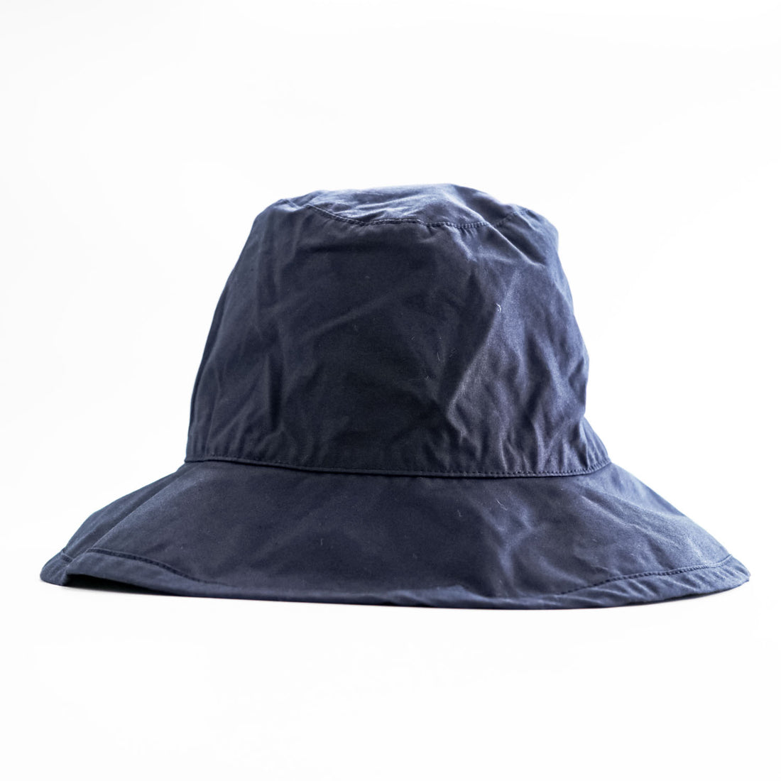 KIJIMA TAKAYUKI E-003A Cotton Wide Brim Hat Navy Size 3 Made in Japan