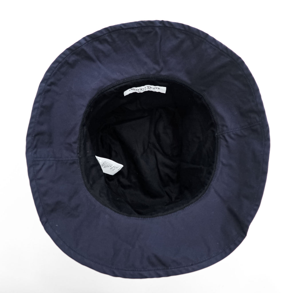 KIJIMA TAKAYUKI E-003A Cotton Wide Brim Hat Navy Size 3 Made in Japan