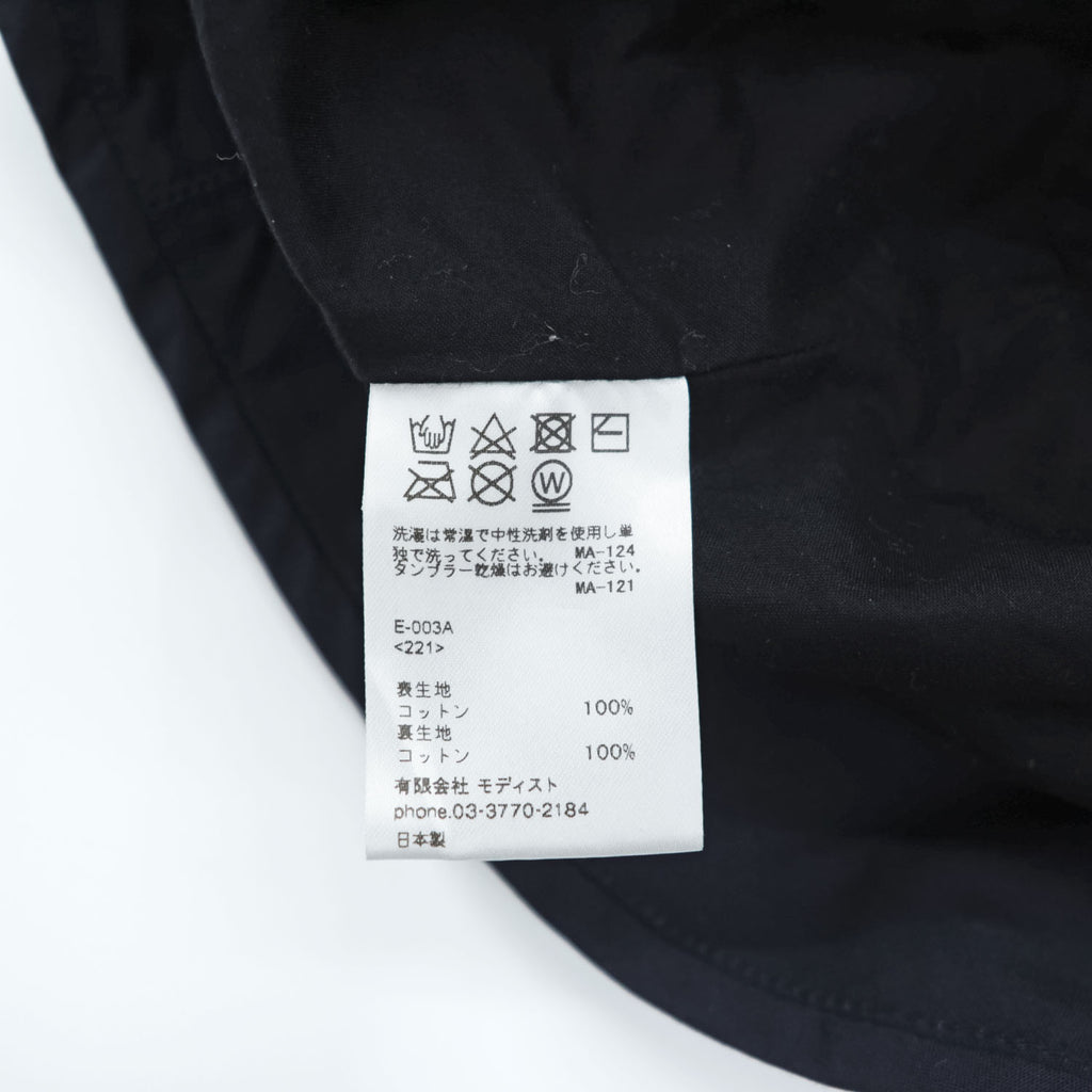 KIJIMA TAKAYUKI E-003A Cotton Wide Brim Hat Navy Size 3 Made in Japan