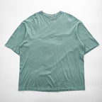 AURALEE A21ST02ST Cotton Crew Neck Short Sleeve T-Shirt Green Size 4 Made in Japan