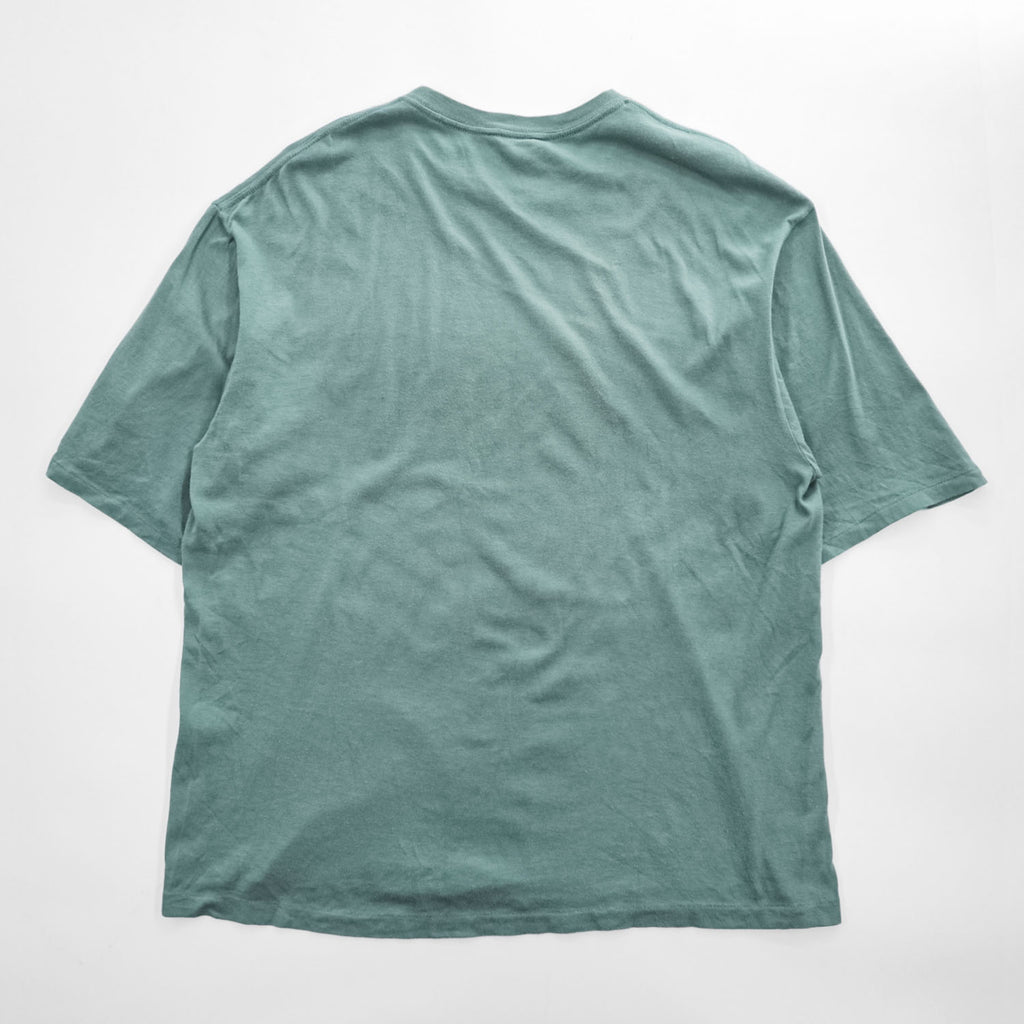 AURALEE A21ST02ST Cotton Crew Neck Short Sleeve T-Shirt Green Size 4 Made in Japan