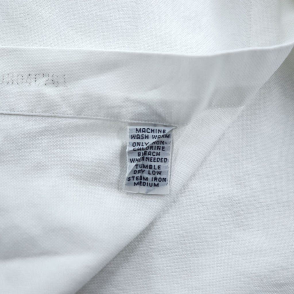 Ralph Lauren Classic Fit White Long Sleeve Button-Down Shirt Size L/G Pony Logo