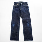 IRON HEART 日本製 セルヴィッヂ 21oz デニムパンツ ジーンズ EXTRA HEAVY DENIM リジッド 濃紺 ボタンフライ 634S