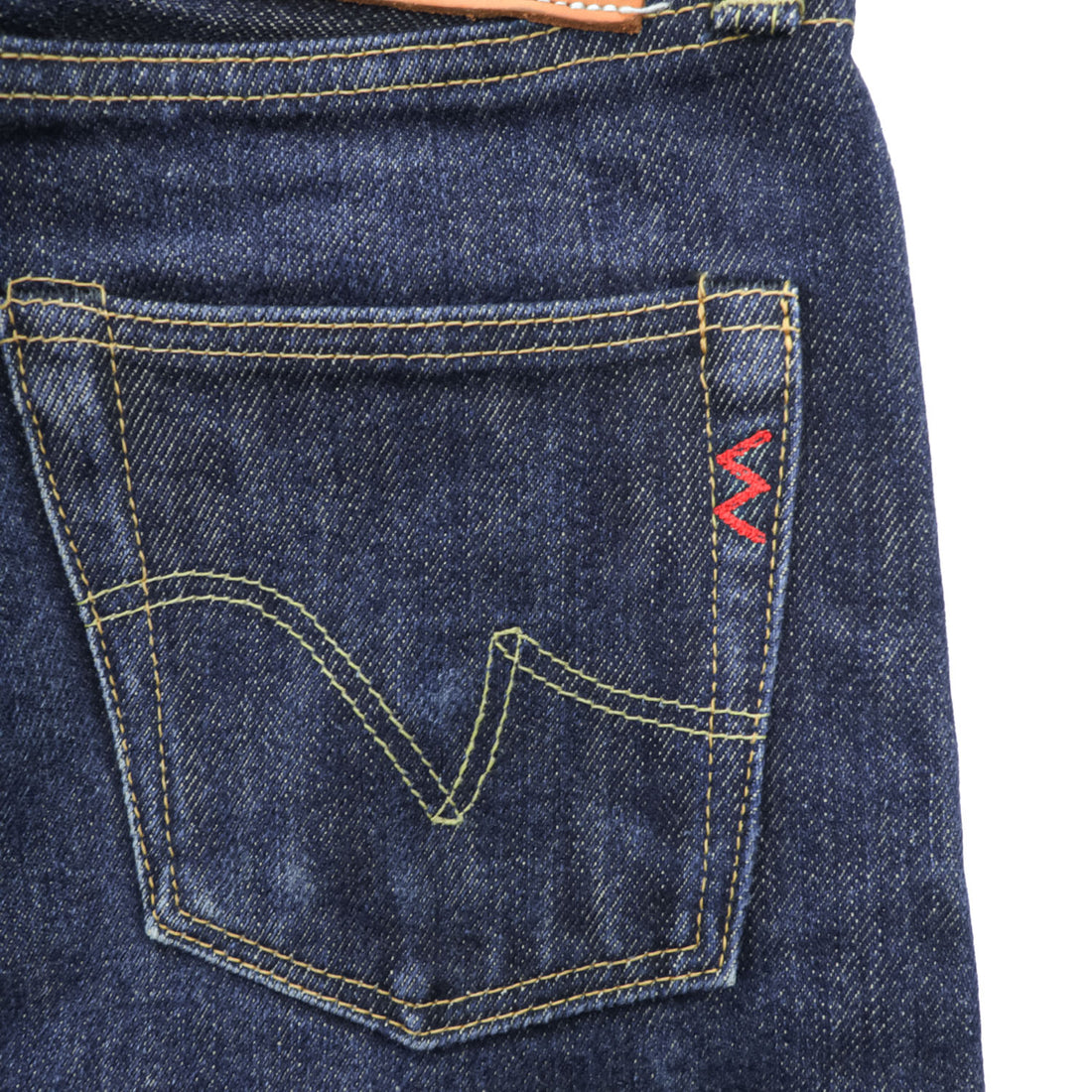 IRON HEART 日本製 セルヴィッヂ 21oz デニムパンツ ジーンズ EXTRA HEAVY DENIM リジッド 濃紺 ボタンフライ 634S