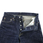 IRON HEART 日本製 セルヴィッヂ 21oz デニムパンツ ジーンズ EXTRA HEAVY DENIM リジッド 濃紺 ボタンフライ 634S