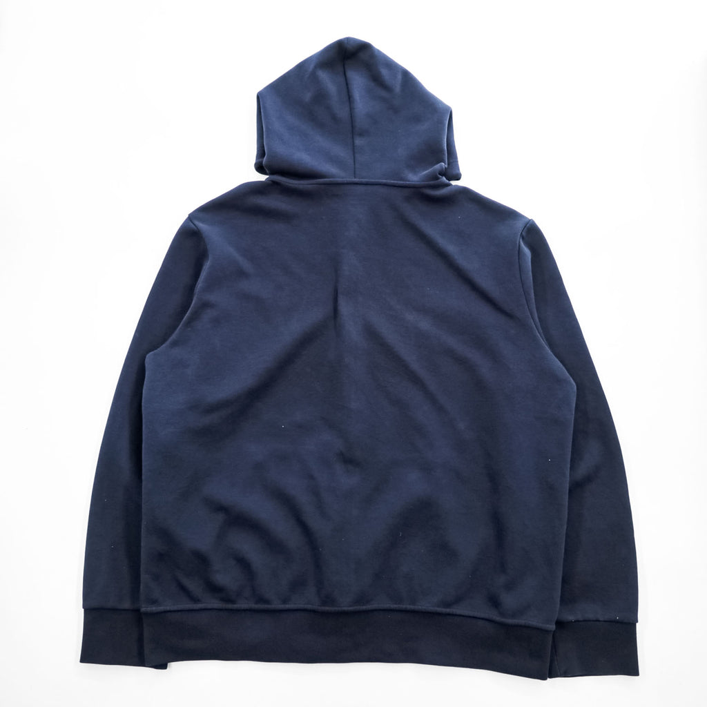 POLO RALPH LAUREN Men's Double-Knit Full-Zip Hoodie XL Navy Pony Logo