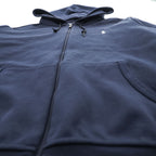 POLO RALPH LAUREN Men's Double-Knit Full-Zip Hoodie XL Navy Pony Logo