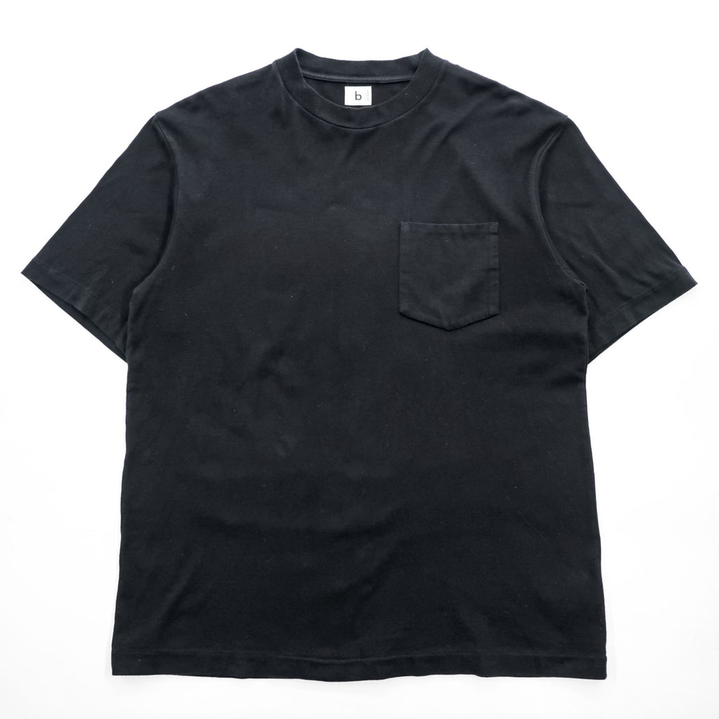 blurhms ROOTSTOCK ROOTS2109 Cotton Pocket T-Shirt Black Size 3 Made in Japan