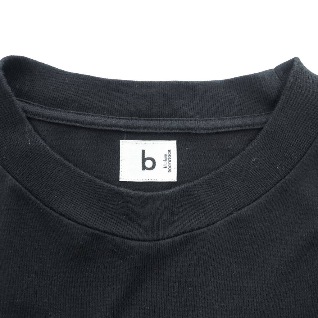 blurhms ROOTSTOCK ROOTS2109 Cotton Pocket T-Shirt Black Size 3 Made in Japan