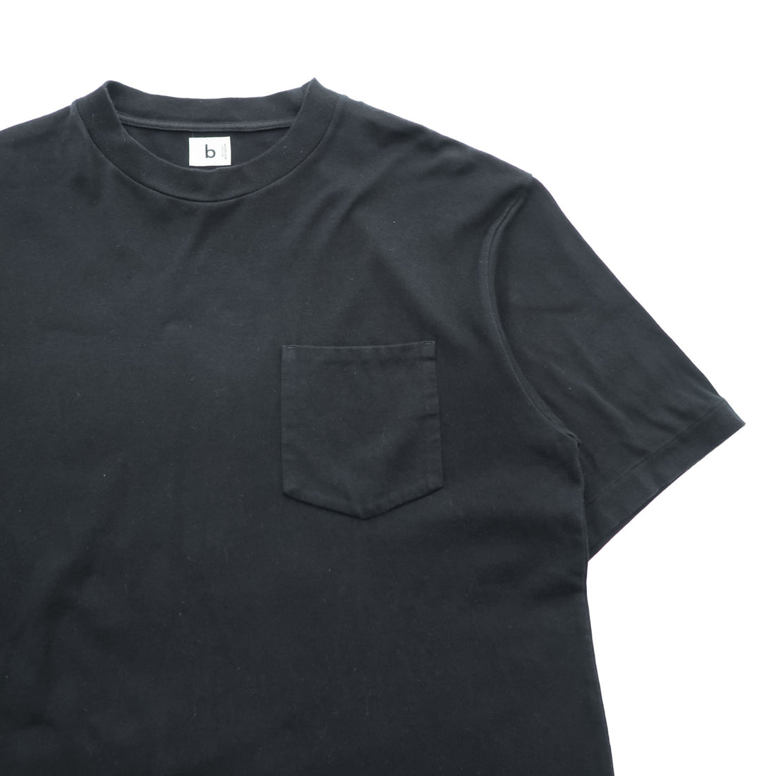 blurhms ROOTSTOCK ROOTS2109 Cotton Pocket T-Shirt Black Size 3 Made in Japan