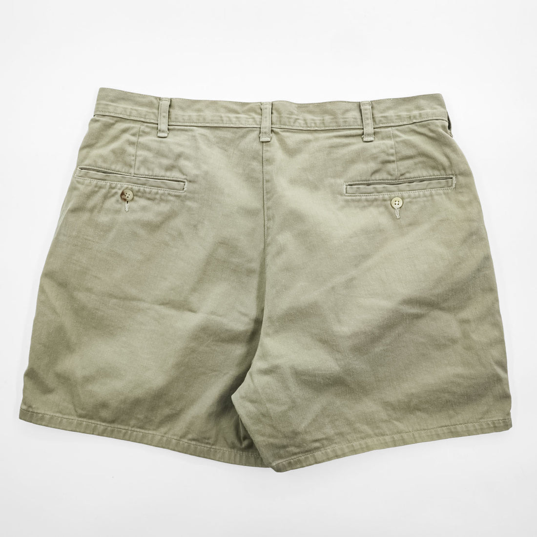 Polo Ralph Lauren 90年代 USA製 ヴィンテージ 2タック プリーツショーツ ショートパンツ W36 ベージュ 42TALON