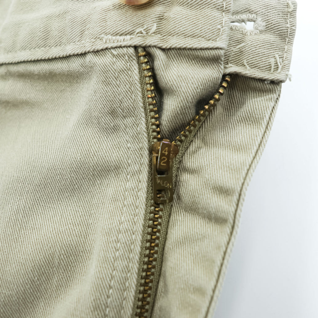 Polo Ralph Lauren 90年代 USA製 ヴィンテージ 2タック プリーツショーツ ショートパンツ W36 ベージュ 42TALON