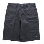 Dickies Men's Black Work Shorts Size 36 Utility Pocket Poly Cotton Made in Honduras