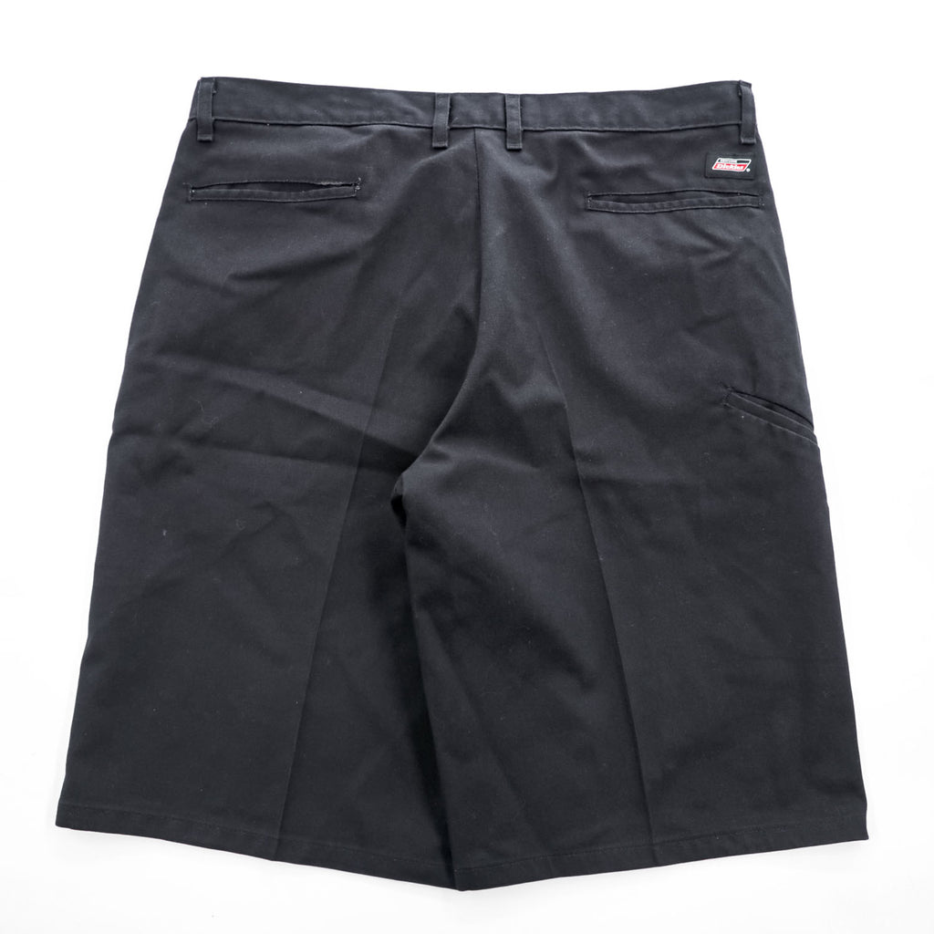 Dickies Men's Black Work Shorts Size 36 Utility Pocket Poly Cotton Made in Honduras