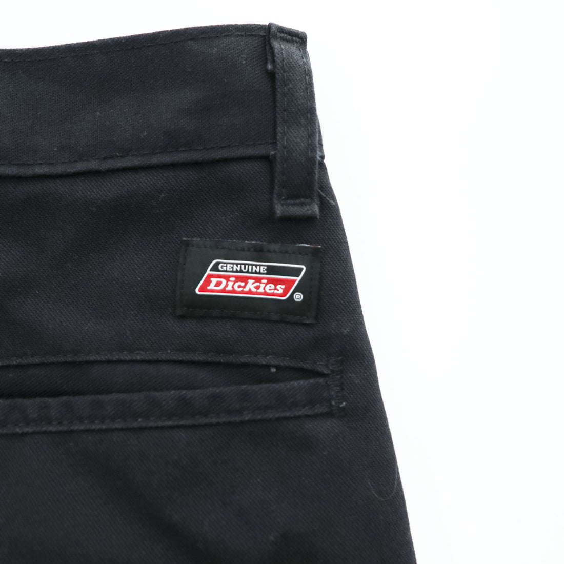 Dickies Men's Black Work Shorts Size 36 Utility Pocket Poly Cotton Made in Honduras