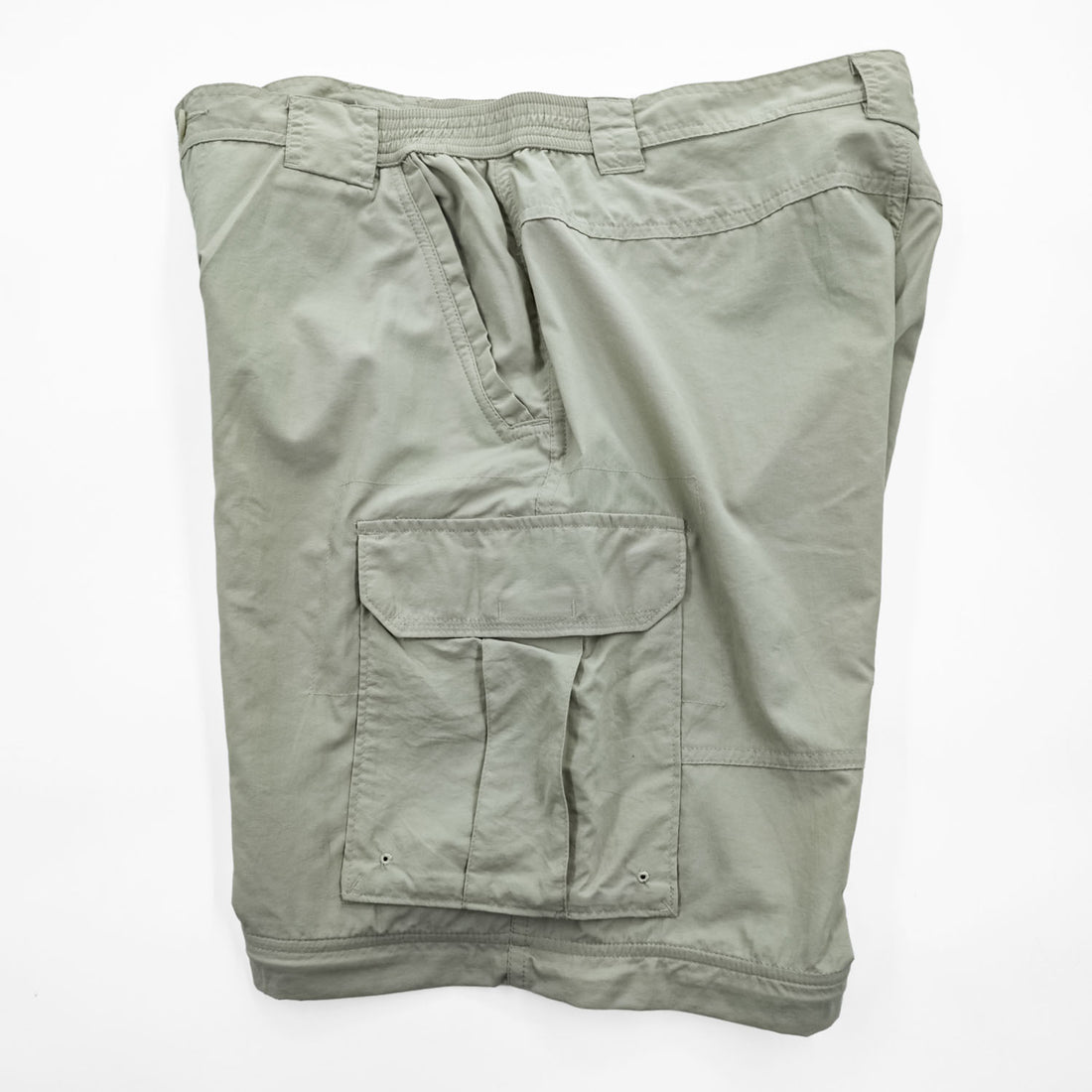 Columbia アウトドア  コンバーチブル カーゴ シェル パンツ 2WAY ショートパンツ M ベージュ パッカブル TITANIUM TM8287