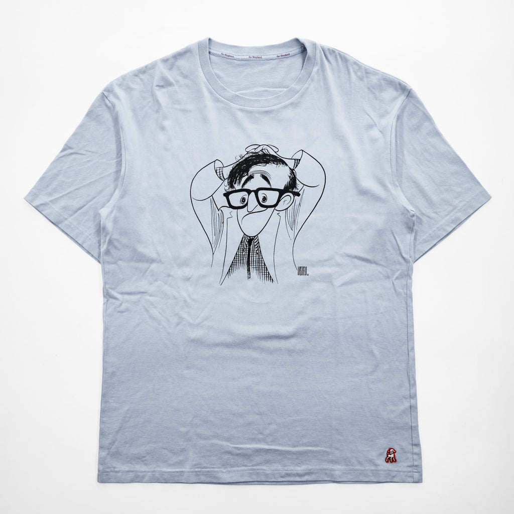 UNDERCOVER 日本製 the Shepherd グラフィック Tシャツ L ブルー HIRSCHFELD US1A4804-3