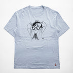 UNDERCOVER 日本製 the Shepherd グラフィック Tシャツ L ブルー HIRSCHFELD US1A4804-3