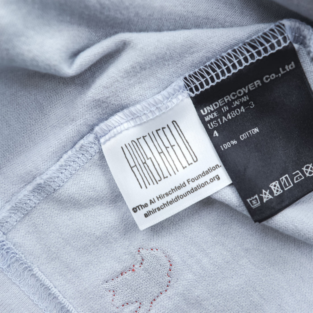 UNDERCOVER 日本製 the Shepherd グラフィック Tシャツ L ブルー HIRSCHFELD US1A4804-3