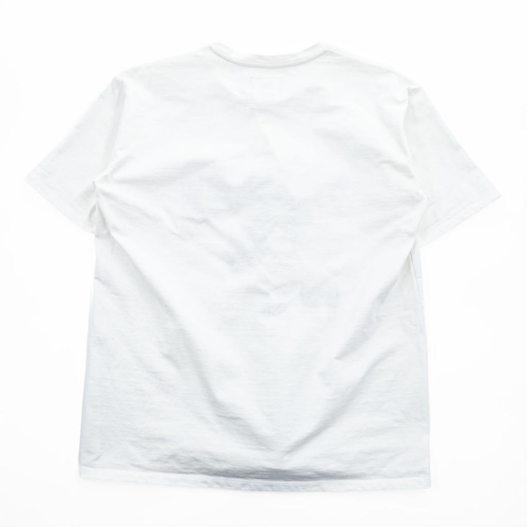 doublet 日本製 ダブルフェイス カレッジ Tシャツ FREE ホワイト フリンジ double faced