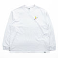 NIKE ACG 長袖 ロングスリーブ Tシャツ ロンT L ホワイト バックプリント フィッシング FQ3728-121