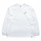 NIKE ACG 長袖 ロングスリーブ Tシャツ ロンT L ホワイト バックプリント フィッシング FQ3728-121