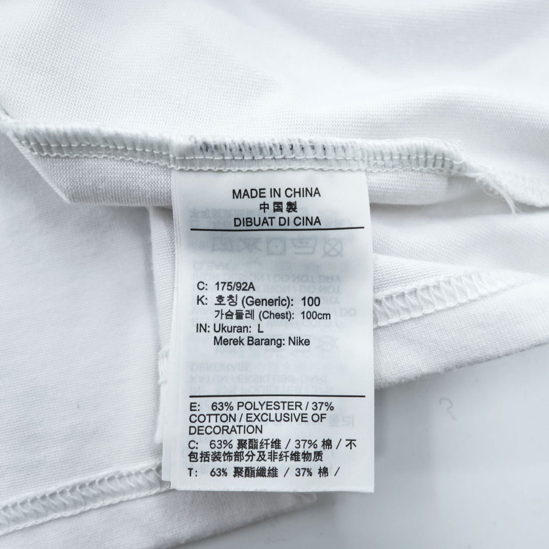 NIKE ACG 長袖 ロングスリーブ Tシャツ ロンT L ホワイト バックプリント フィッシング FQ3728-121