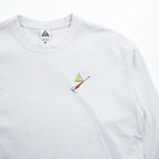 NIKE ACG 長袖 ロングスリーブ Tシャツ ロンT L ホワイト バックプリント フィッシング FQ3728-121
