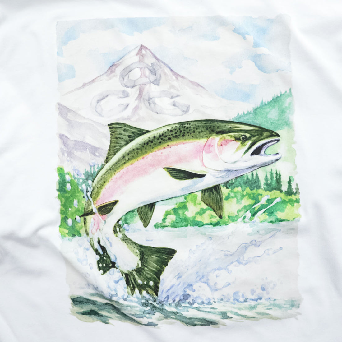 NIKE ACG 長袖 ロングスリーブ Tシャツ ロンT L ホワイト バックプリント フィッシング FQ3728-121