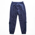 HELMUT LANG レースアップ スウェットパンツ S ネイビー ドローコード LACED SWEATPANT 17-1106001-893-902