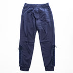 HELMUT LANG レースアップ スウェットパンツ S ネイビー ドローコード LACED SWEATPANT 17-1106001-893-902