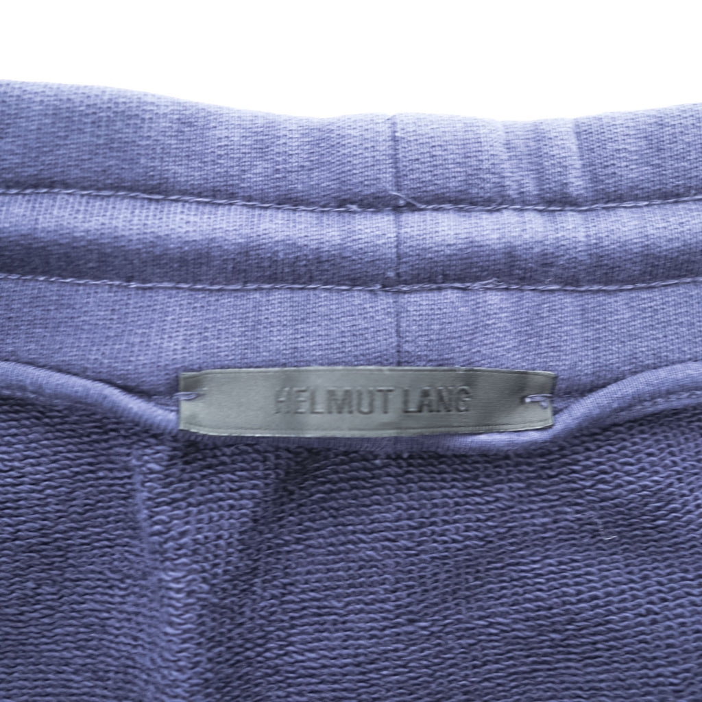 HELMUT LANG レースアップ スウェットパンツ S ネイビー ドローコード LACED SWEATPANT 17-1106001-893-902