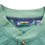Eddie Bauer 90年代 EBTEK ピステ ハーフボタン ナイロン プルオーバー L グリーン