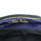Columbia Fire Ridge Men's XL Hooded Nylon Ski Jacket Black Purple Yellow