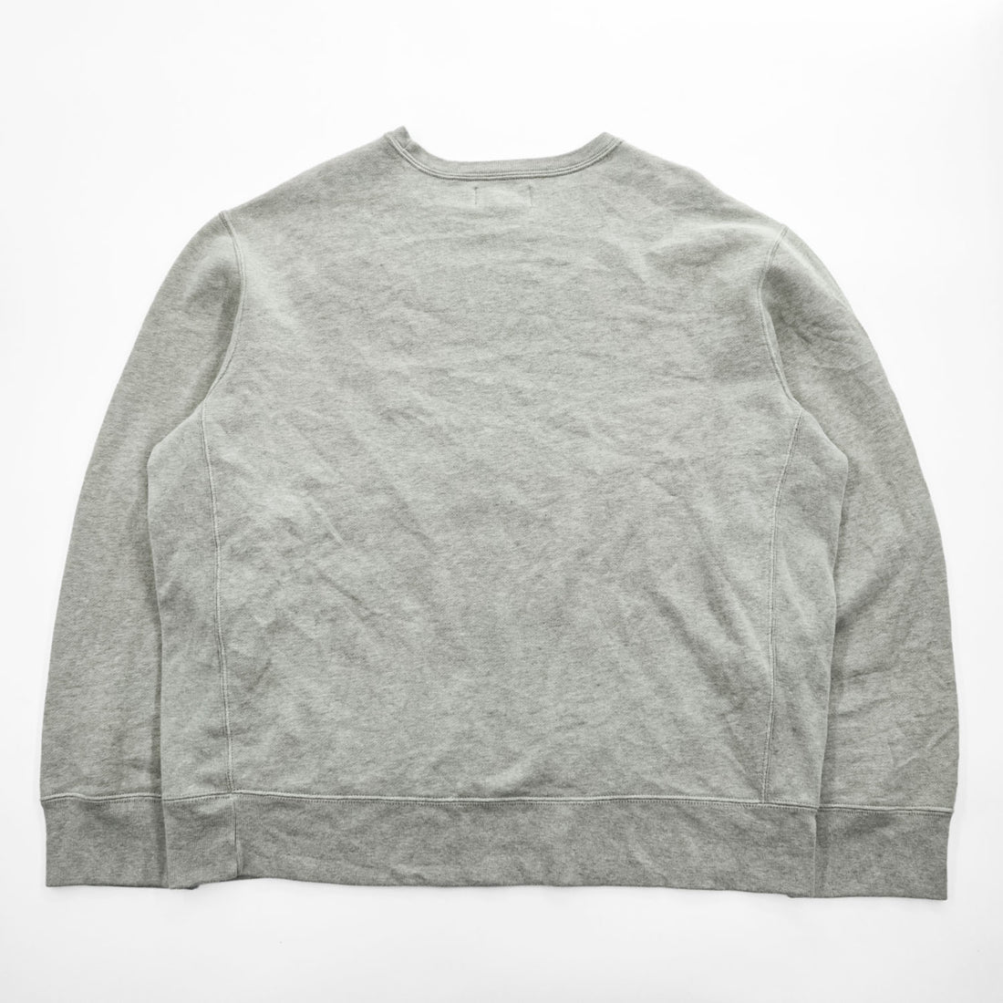 Polo Ralph Lauren 90年代 クルーネック スウェット トレーナー XXL グレー 裏起毛 スモールポニー ロゴ 刺繍 ビッグサイズ