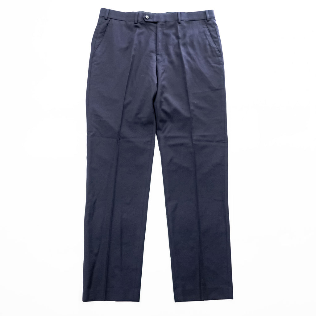 LAUREN RALPH LAUREN Navy 100% Wool Dress Pants 36W x 32L