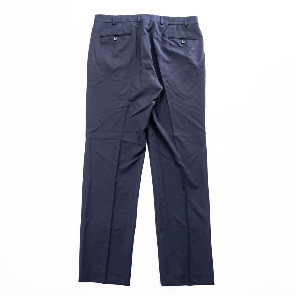 LAUREN RALPH LAUREN Navy 100% Wool Dress Pants 36W x 32L