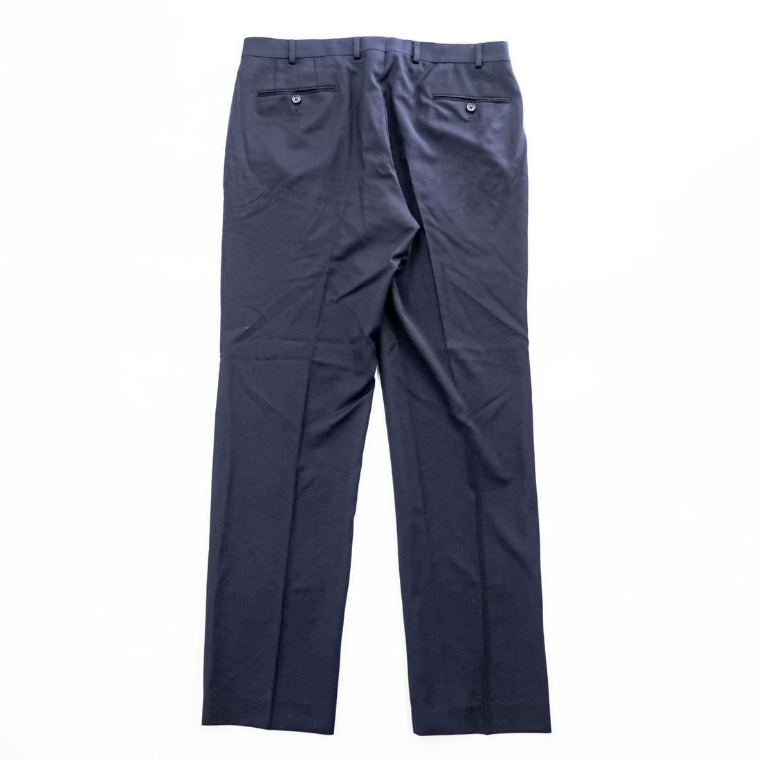 LAUREN RALPH LAUREN Navy 100% Wool Dress Pants 36W x 32L