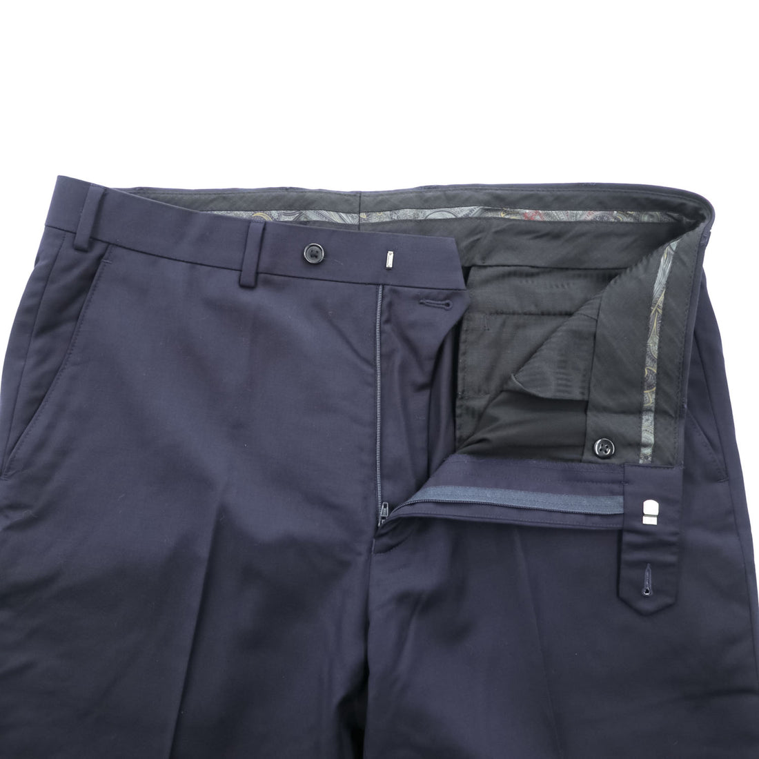 LAUREN RALPH LAUREN Navy 100% Wool Dress Pants 36W x 32L