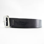 SUGAR CANE SC02320 Garrison Belt Black Cowhide Leather Made in Japan Size 32