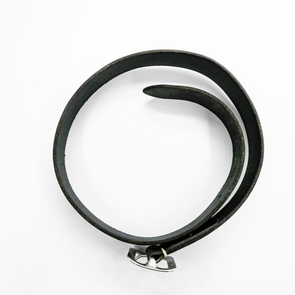 SUGAR CANE SC02320 Garrison Belt Black Cowhide Leather Made in Japan Size 32
