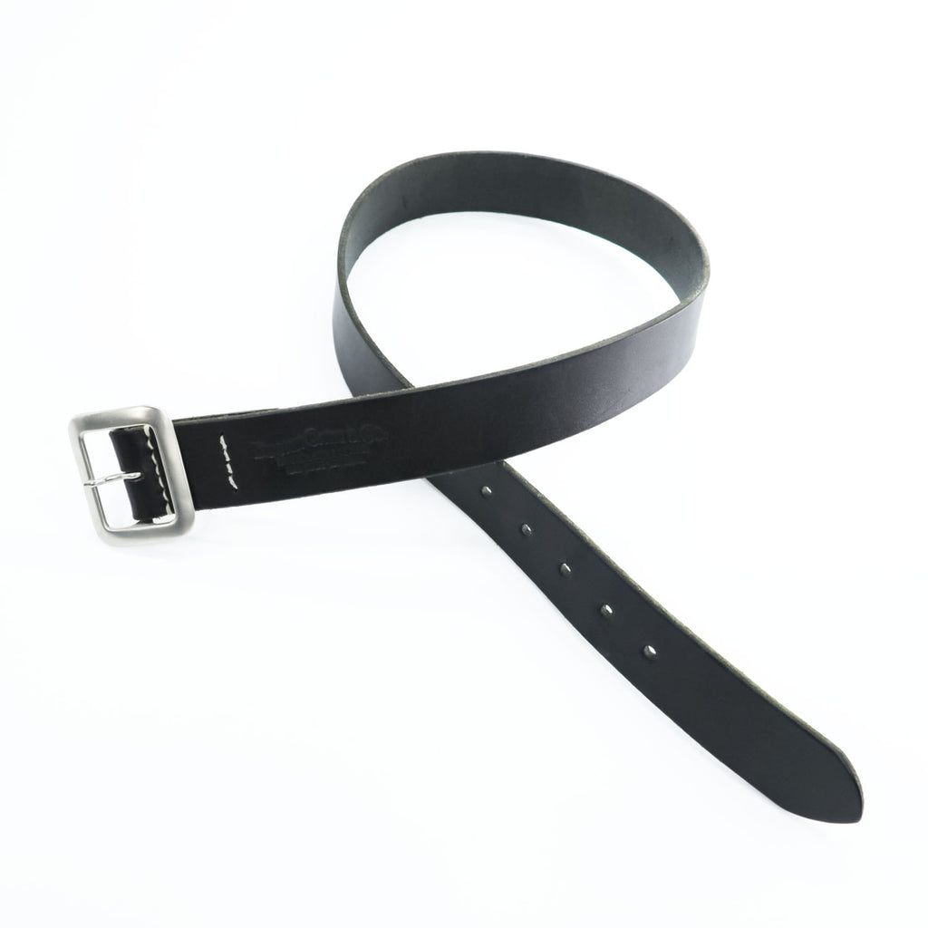 SUGAR CANE SC02320 Garrison Belt Black Cowhide Leather Made in Japan Size 32