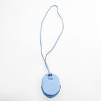 JW Anderson Leather Shoulder Pouch, Blue, Nano Cap Bag