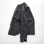 BIG YANK 1935 Black Chambray Work Shirt Gacha Pockets Made in Japan Size M