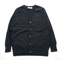 New Balance Tokyo Design Studio JMTL9552 Knit Cardigan Black Wool Blend Made in Japan S